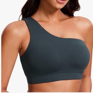 CRZ yoga navy blue sports bra